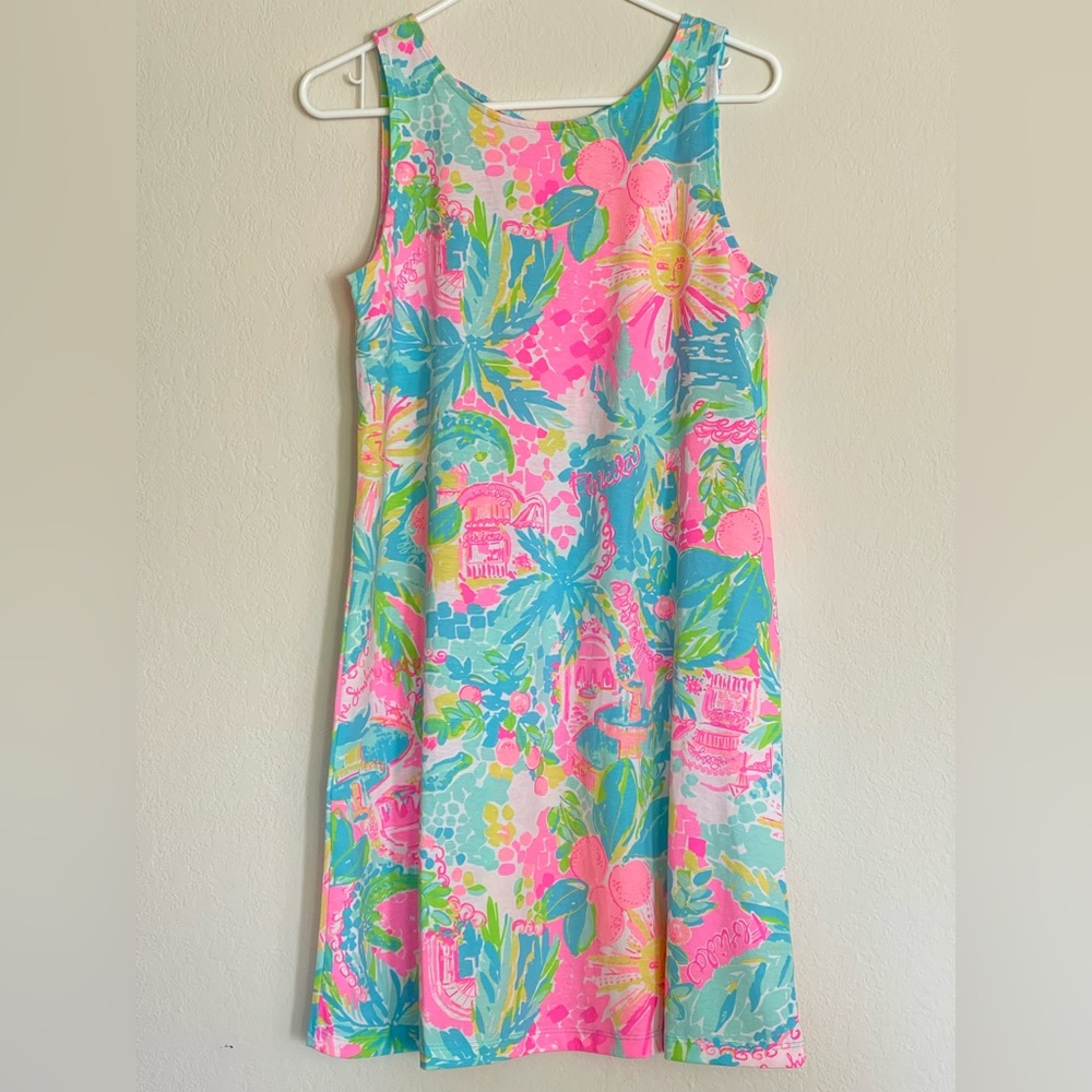 Lilly Pulitzer Kristen Dress Sunshine State of Mind Size S